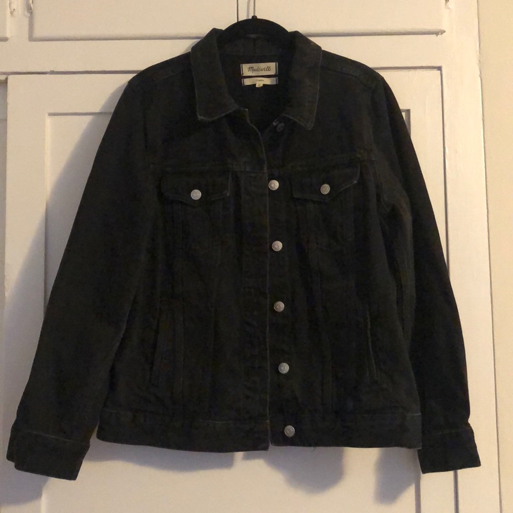 Madewell Black Jean Jacket